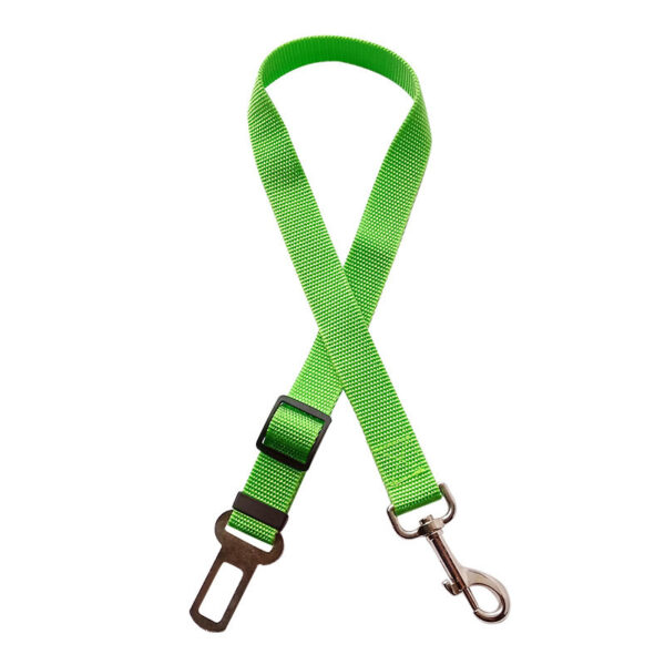 Adjustable Pet Cat Dog Car Seat Belt Pet Seat Vehicle Dog Harness Lead Clip Safety Lever Traction Dog Collars Dogs Accessories Pets Products - Image 2