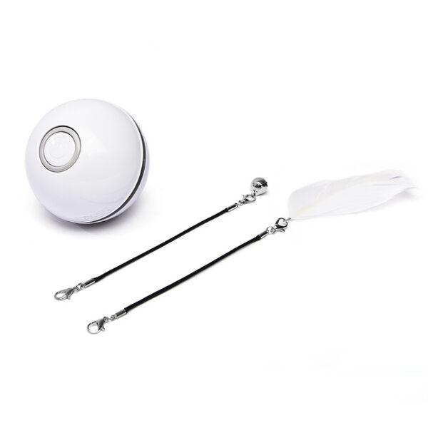 LED Laser Rolling Cat Toy Ball | Interactive Electronic Pet Toy for Cats and Kittens - Image 3