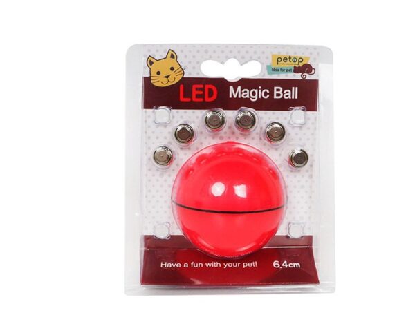 LED Laser Rolling Cat Toy Ball | Interactive Electronic Pet Toy for Cats and Kittens - Image 4