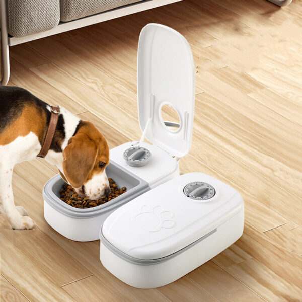 Automatic Pet Feeder | Smart Food Dispenser For Cats Dogs | Timer Stainless Steel Bowl Auto Dog Cat Pet Feeding Pets Supplies | Food Dispenser for Cats & Dogs | Auto Feeding Pet Supplies - Image 5