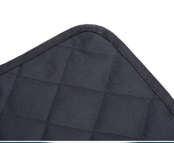 Dog Car Seat Cover with Mesh Window – Waterproof Rear Back Seat Protector Hammock with Zipper & Storage Pocket for Travel - Image 2