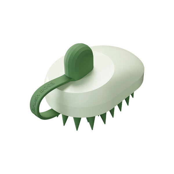 Soft Silicone Pet Grooming Brush – Handheld Dog & Cat Bath Comb for Hair Removal, Massage & Shampoo | Easy Cleaning Tool - Image 3