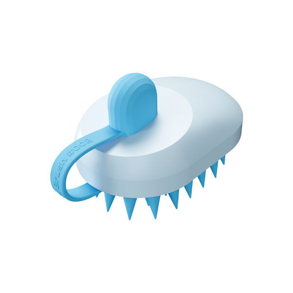 Soft Silicone Pet Grooming Brush – Handheld Dog & Cat Bath Comb for Hair Removal, Massage & Shampoo | Easy Cleaning Tool - Image 5