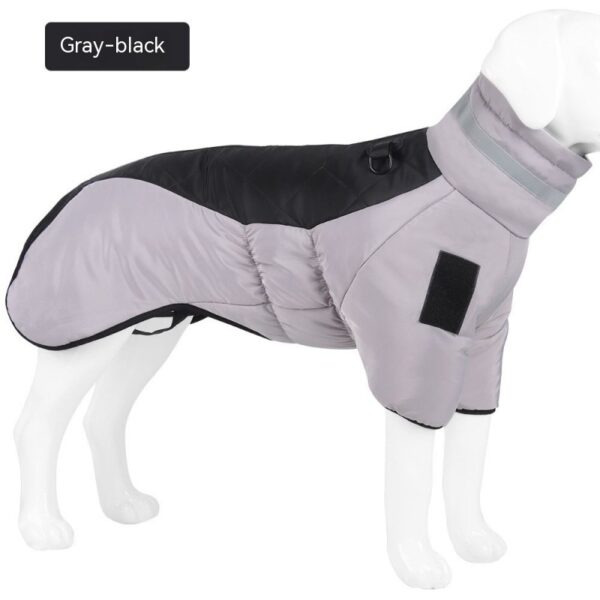 Waterproof Winter Dog Coat – Warm Padded Jacket for Medium & Large Dogs | Labrador Pet Vest for Cold Weather - Image 4