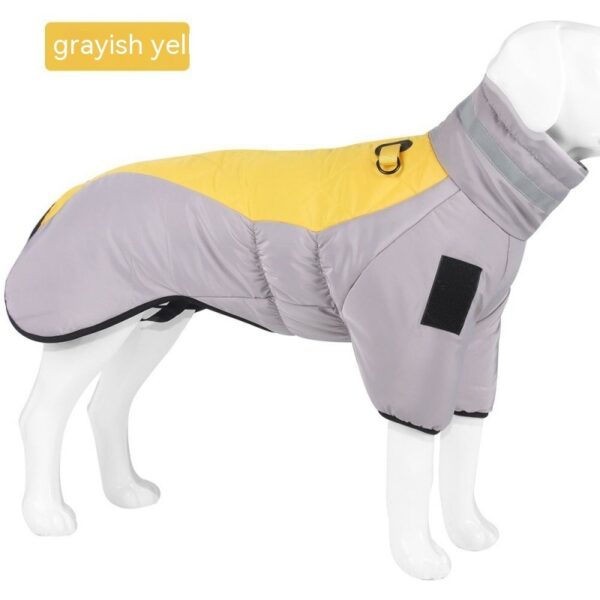 Waterproof Winter Dog Coat – Warm Padded Jacket for Medium & Large Dogs | Labrador Pet Vest for Cold Weather - Image 2