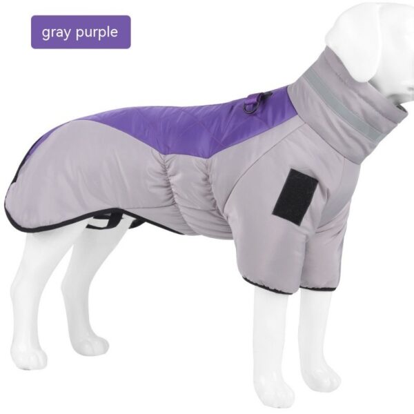 Waterproof Winter Dog Coat – Warm Padded Jacket for Medium & Large Dogs | Labrador Pet Vest for Cold Weather - Image 7