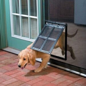 Magnetic Pet Screen Door – Hands-Free Mesh Flap for Dogs & Cats, Anti-Mosquito, Easy DIY Installation