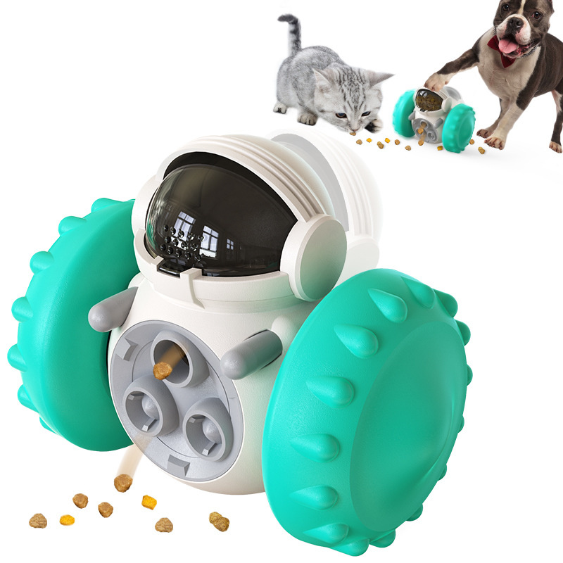 PetBites Cat & Dog Interactive Slow Feeder Toy Car  Smart Balance Food Dispenser for Pets - Image 3
