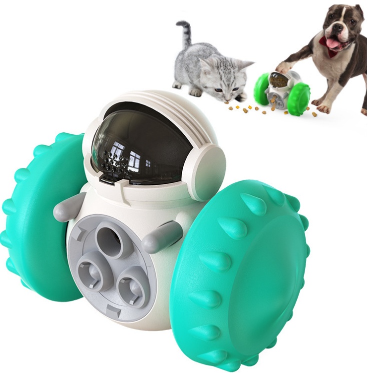 PetBites Cat & Dog Interactive Slow Feeder Toy Car  Smart Balance Food Dispenser for Pets - Image 10